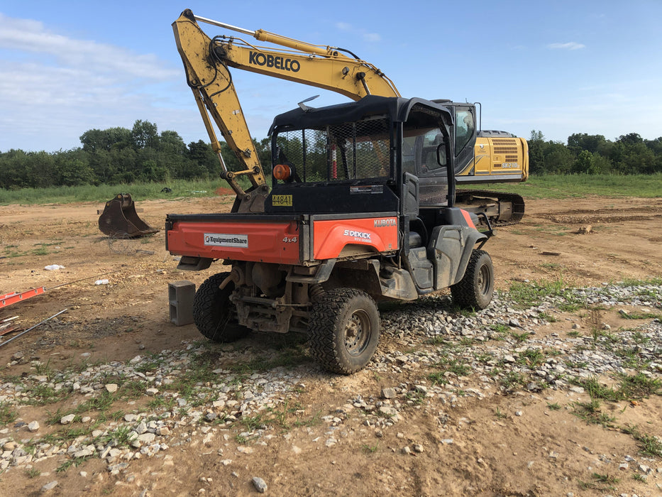 2019 Kubota RTV-XG850WL-H 4wd Utility Cart, Gas, 2 Seat, LED Strobe, Windshield Tempered Glass, Plastic Canopy, Wire Harness Kit, Backup Alarm