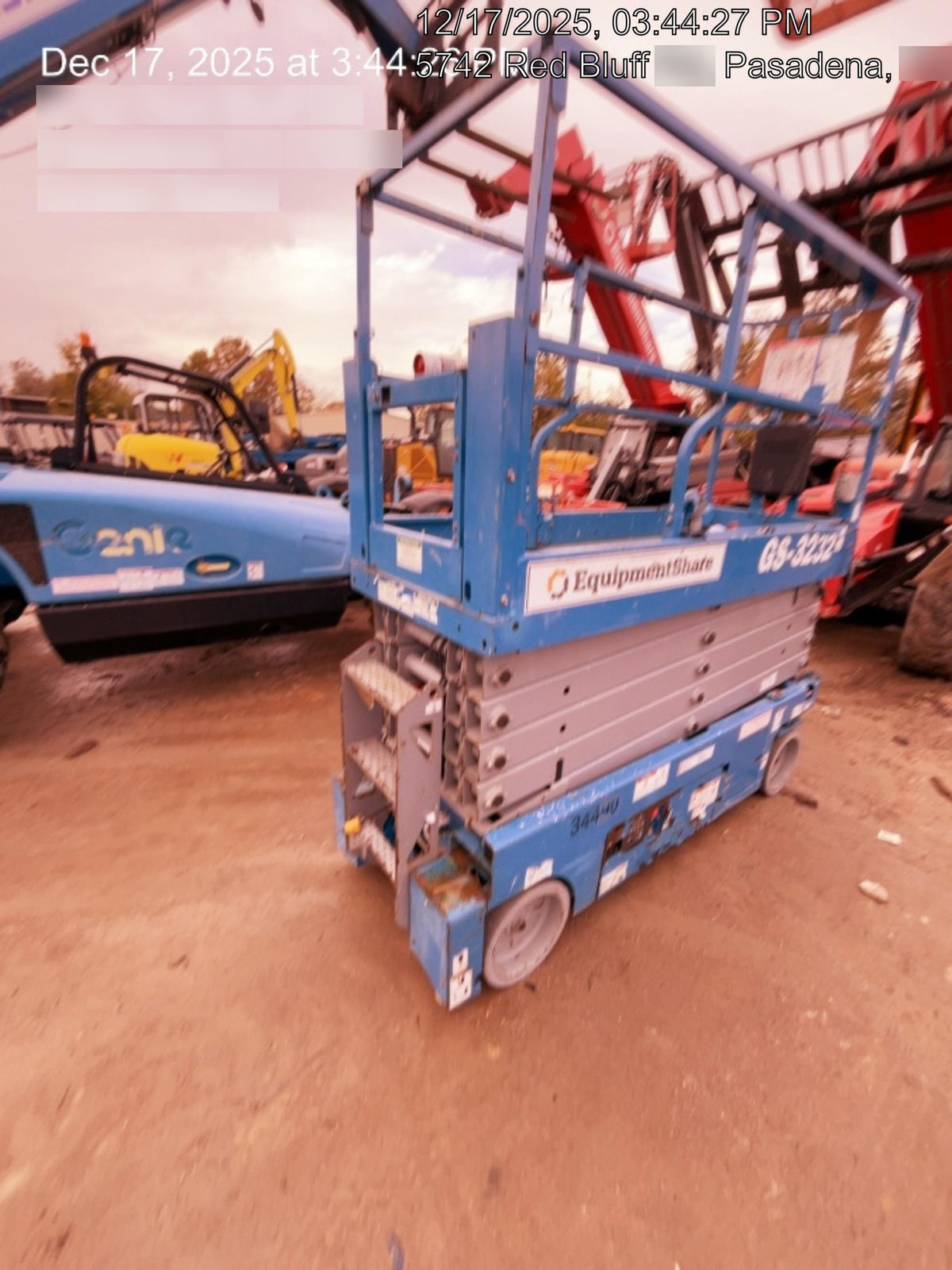 2019 Genie GS-3232 Standard Options