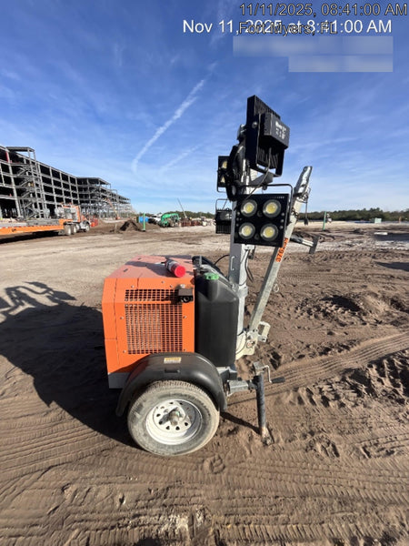 2023 Wanco WLTT-4MM4K Diesel, Deep Sea Controller, Shore Power Plug, Auto Start, (4) 350W LED Floodlights, 4kW Generator, 60 Gal Fuel Tank, 2" Ball, T3