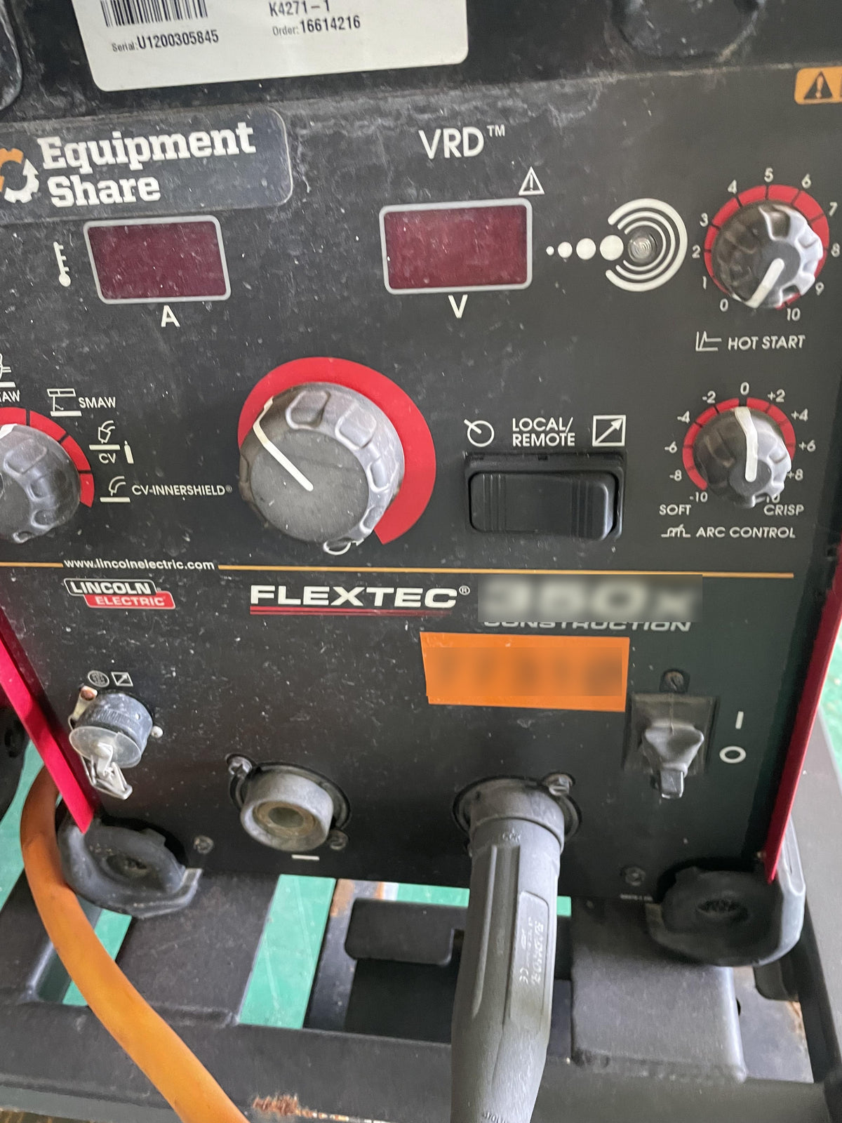 2020 LINCOLN ELECTRIC FLEXTEC 350X