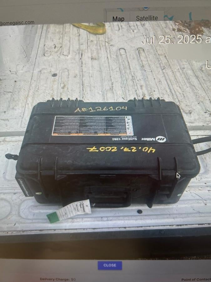 2021 MILLER ELECTRIC SUITCASE 12RC