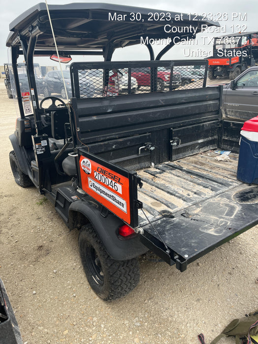 2022 Kubota RTV-X1140W-H Plastic Canopy, Windshield Acrylic Clear, LED Strobe Light, Wire Harness Kit, Back up Alarm