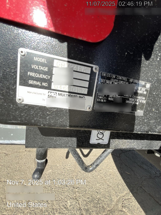 2025 MULTIQUIP GBX24BK