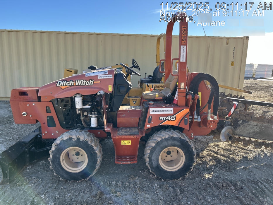 2021 DITCH WITCH RT45A