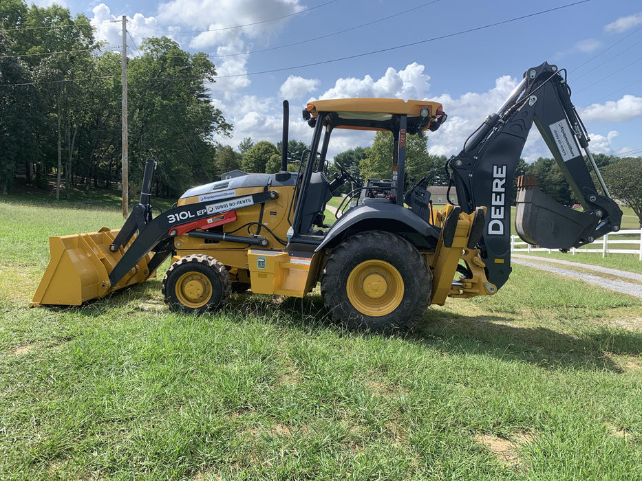 2020 John Deere 310LEP Canopy, 4WD, Standard Stick, Pilot Controls, 2 Way Hydraulics, TAG Manual QC