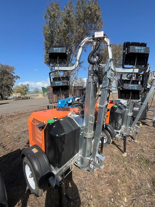 2024 Wanco WLTT-4MM4K Diesel, Deep Sea Controller, Shore Power Plug, Auto Start, (4) 350W LED Floodlights, 4kW Generator, 60 Gal Fuel Tank, 2" Ball, T3