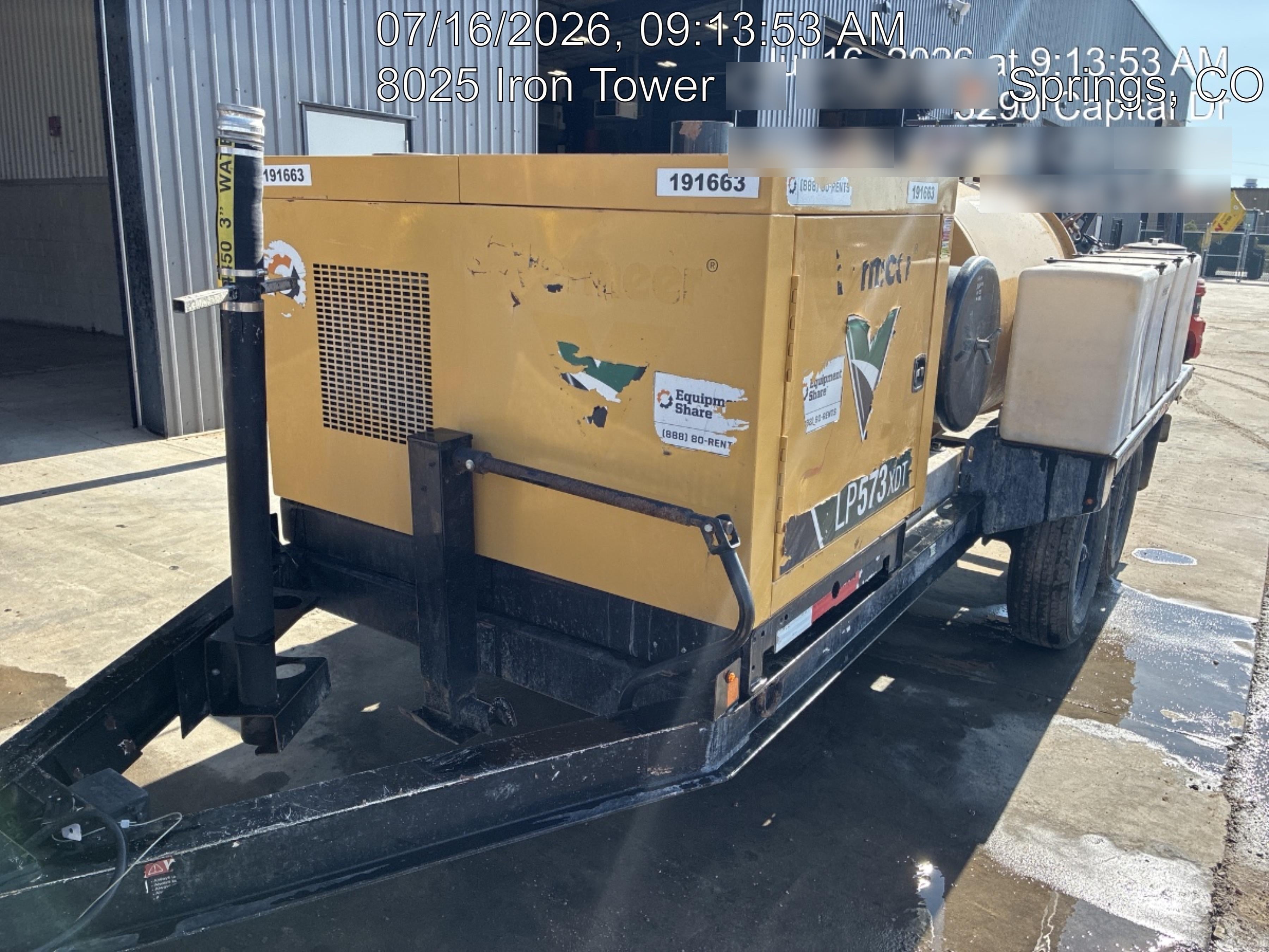 2021 Vac-Tron LP573XDT T4 Koehler Diesel Engine, 500 Gallon Debris Tank, x2 100 Gallon Water Tanks