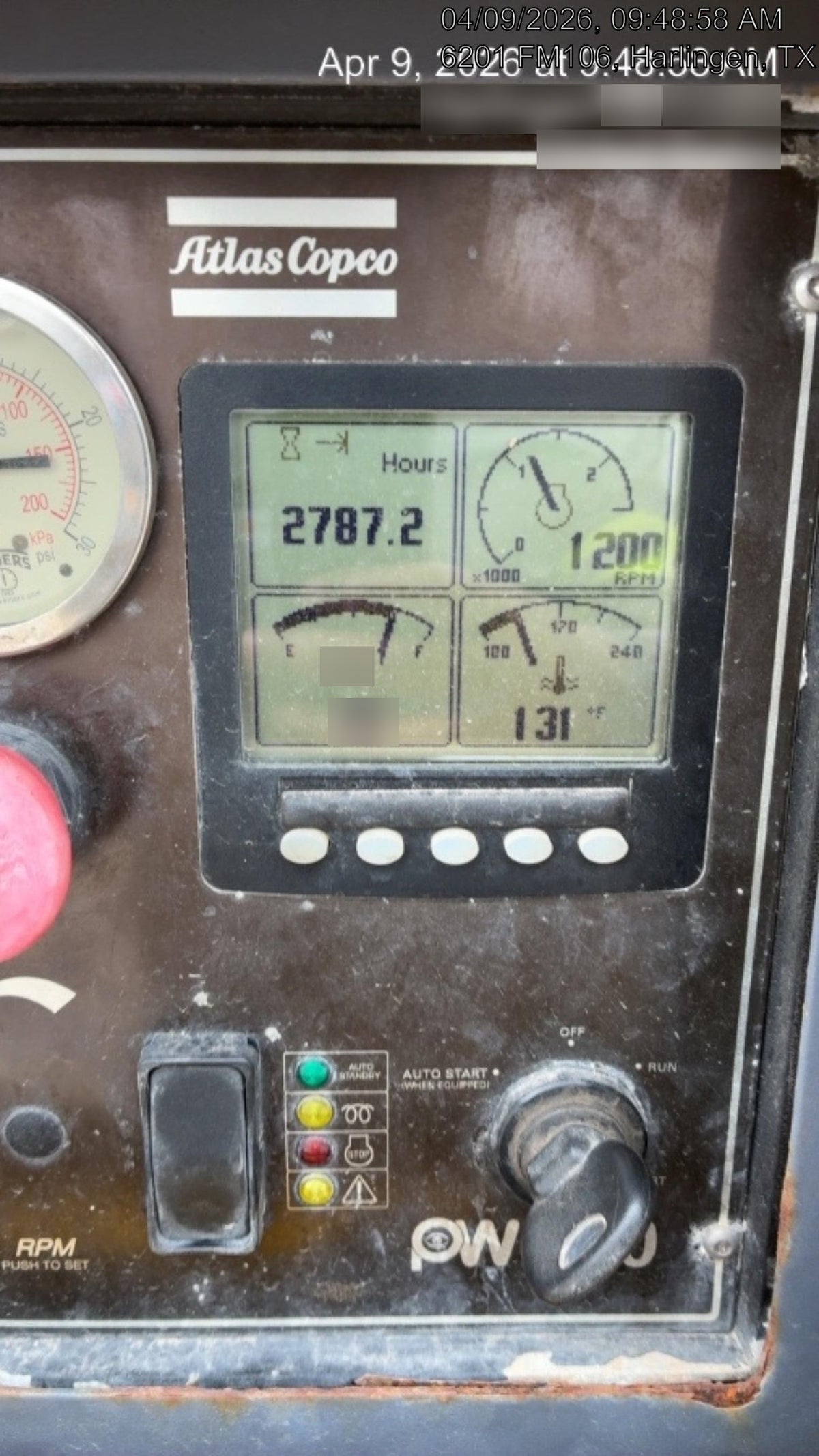 2020 ATLAS COPCO PAS 100 HF CS Enclosed