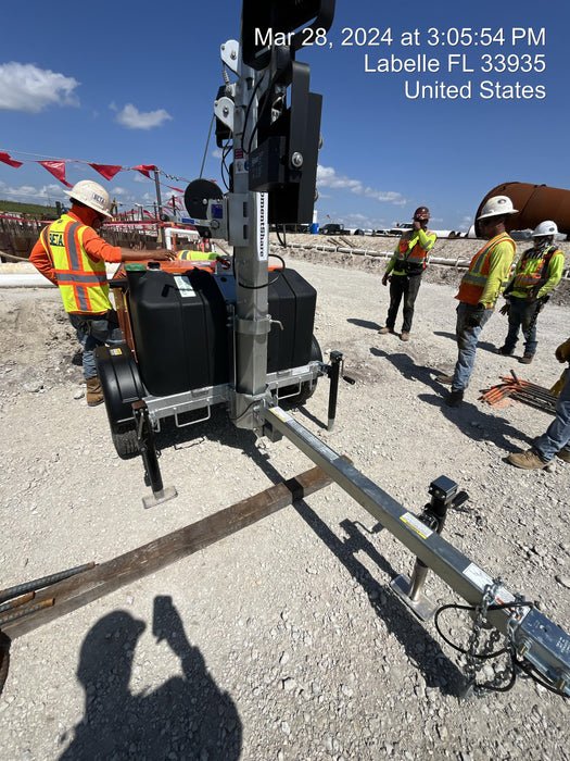 2023 Wanco WLTT-4MM4K Diesel, Deep Sea Controller, Shore Power Plug, Auto Start, (4) 350W LED Floodlights, 4kW Generator, 60 Gal Fuel Tank, 2" Ball, T3