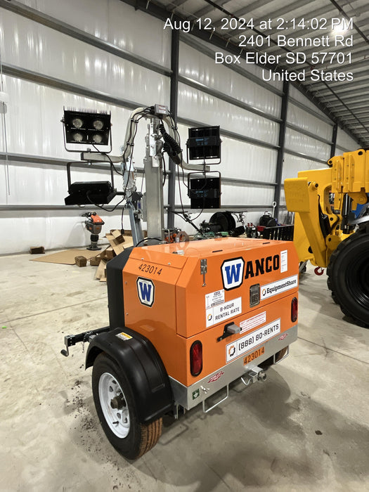 2024 Wanco WLTT-4MM4K Diesel, Deep Sea Controller, Shore Power Plug, Auto Start, (4) 350W LED Floodlights, 4kW Generator, 60 Gal Fuel Tank, 2" Ball, T3