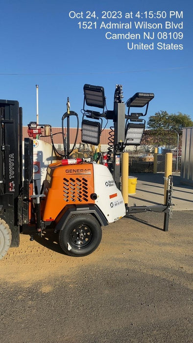 2023 Generac MLT2 Diesel, Flex Switch 120V Input, Powerzone Controller, (4) 320W LED Lights, 4kW Generator, 39.9 Gal Fuel Tank, 2" Ball, T3