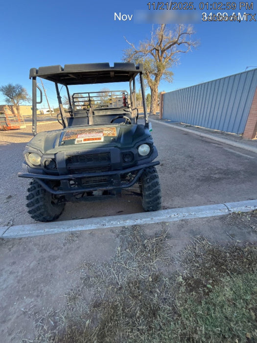 2018 Kawasaki MULE PRO-DX Kawasaki Mule 4x4 Diesel UTV w/Hard Top, Windshield, Beacon, Backup Alarm, ES Keypad/Hardware Installed