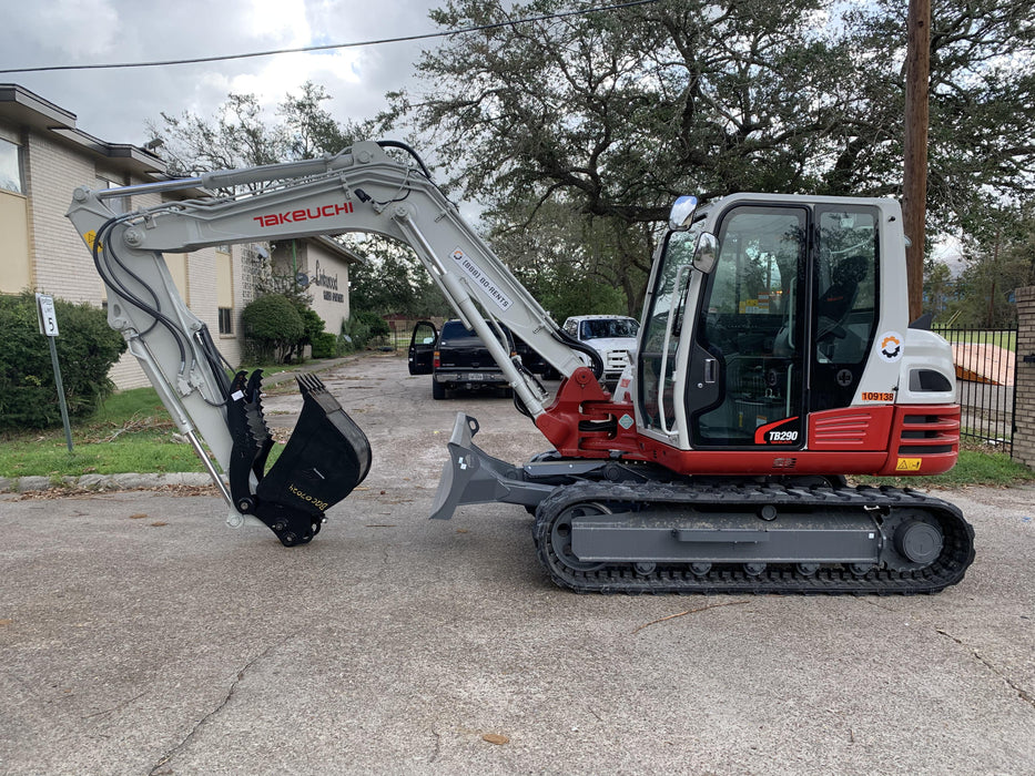 2020 Takeuchi TB290C Cab/Heat/Air, Rubber Tracks, Manual TAG QC