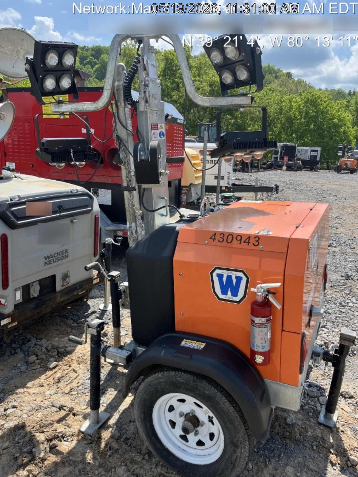 2024 Wanco WLTT-4MM4K Diesel, Deep Sea Controller, Shore Power Plug, Auto Start, (4) 350W LED Floodlights, 4kW Generator, 60 Gal Fuel Tank, 2" Ball, T3