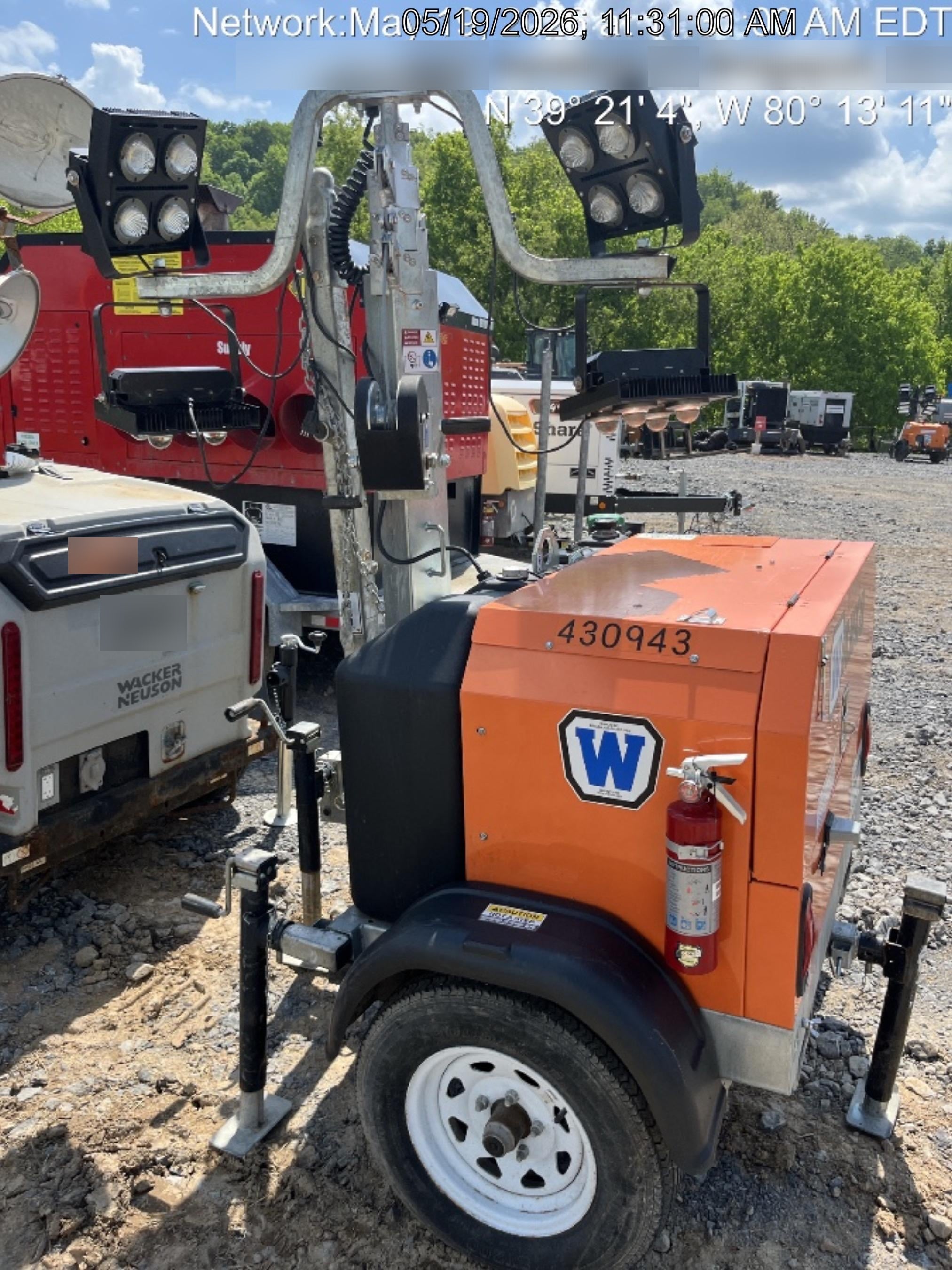 2024 Wanco WLTT-4MM4K Diesel, Deep Sea Controller, Shore Power Plug, Auto Start, (4) 350W LED Floodlights, 4kW Generator, 60 Gal Fuel Tank, 2" Ball, T3