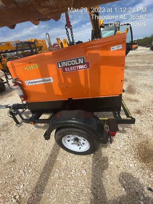2022 Lincoln Electric LE400 Kubota V1505, Trlr, Cable Rack, Light Kit, ES Decals, T3