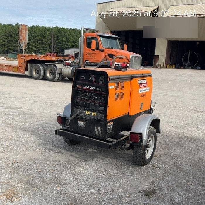 2022 Lincoln Electric LE400 Kubota V1505, Trlr, Cable Rack, Light Kit, ES Decals, T3
