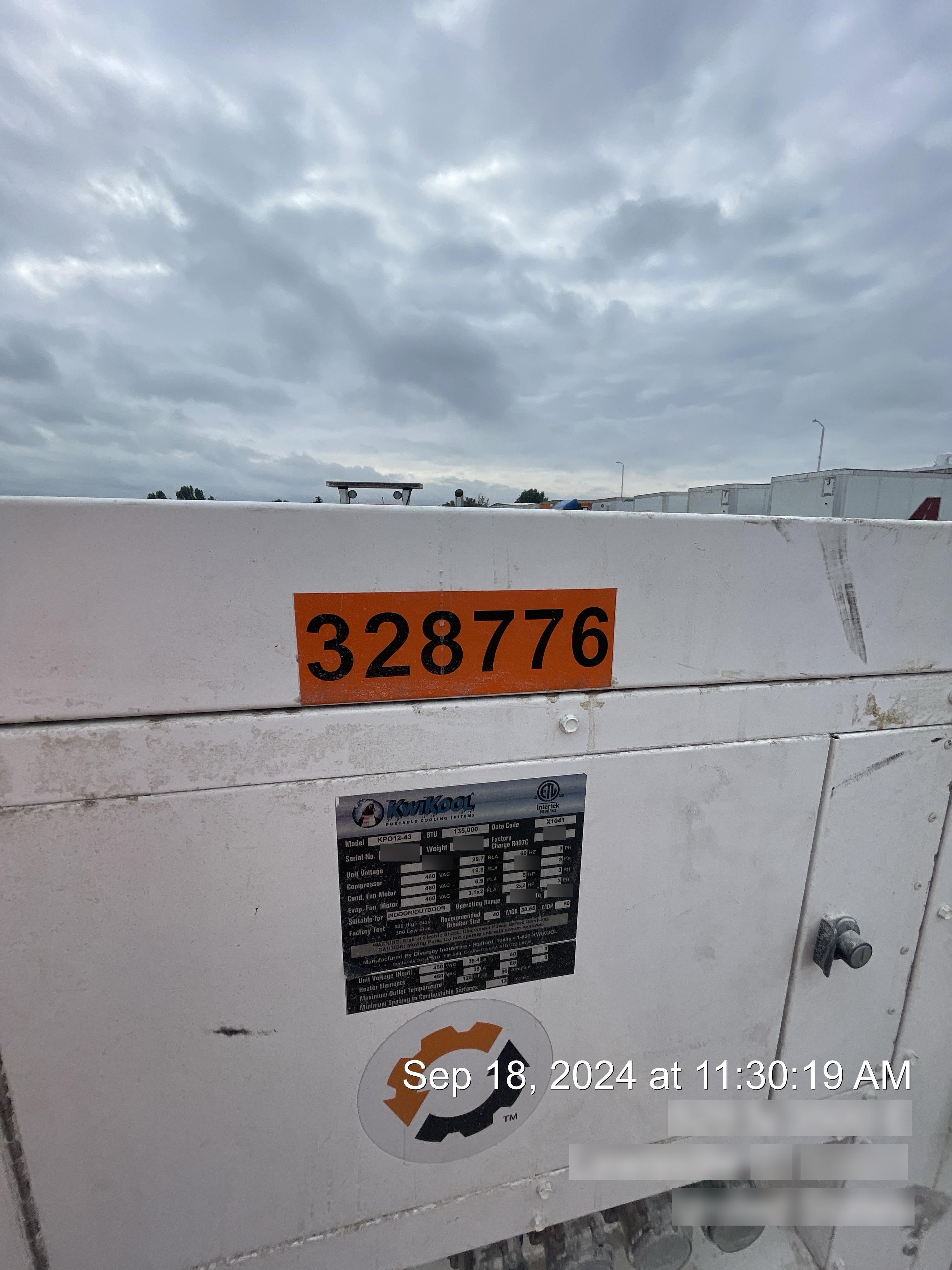 2023 KWIKOOL KPO12-43H