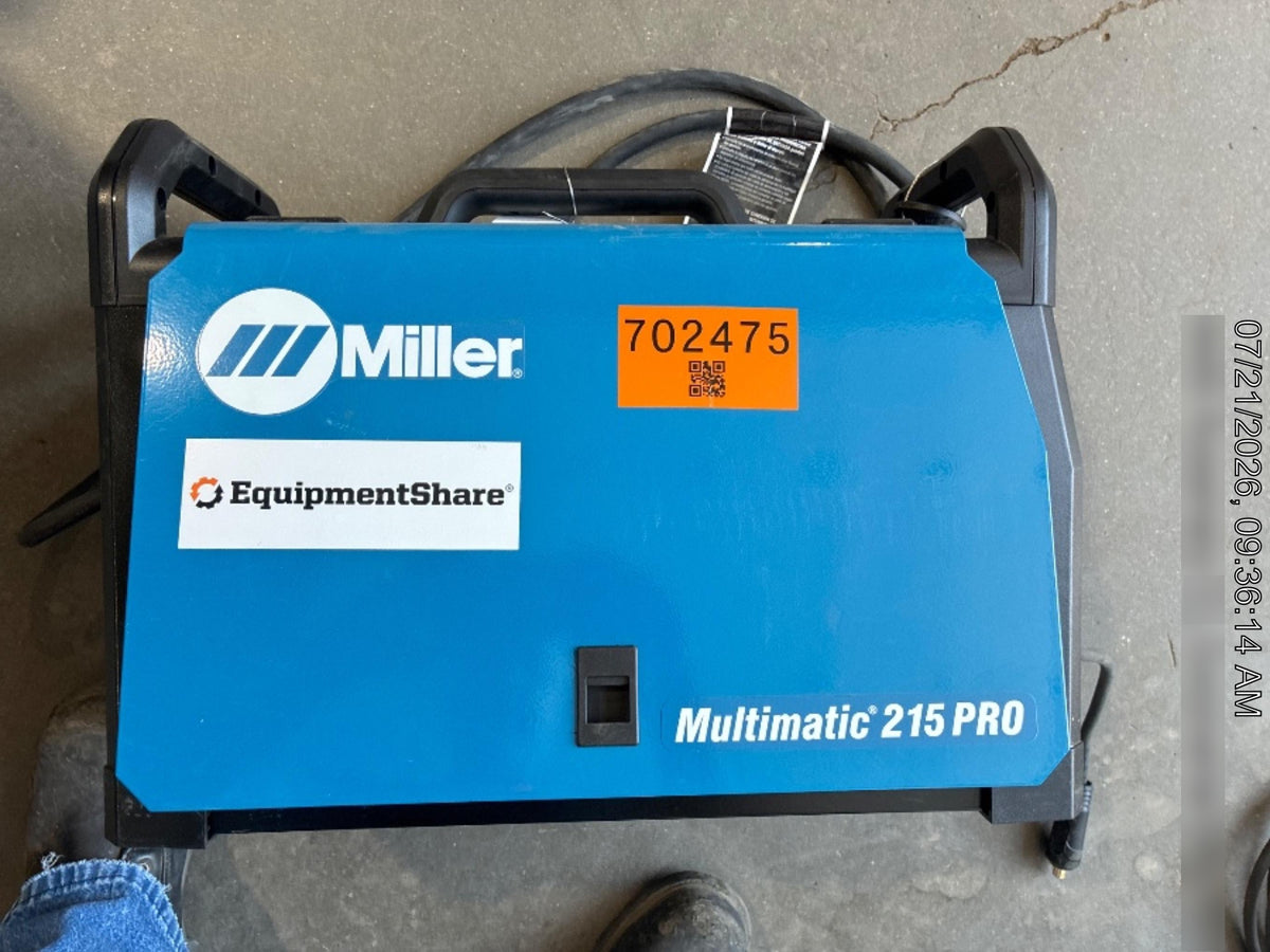 2026 MILLER ELECTRIC Multimatic 215