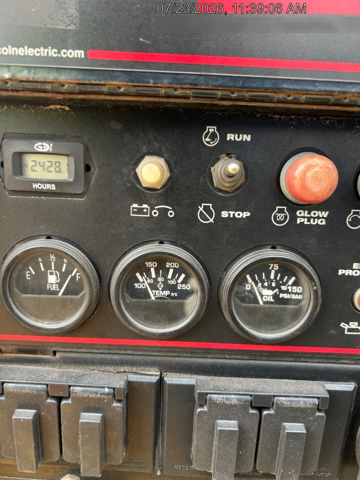 2024 Lincoln Electric LE400 Kubota V1505, Trlr, Cable Rack, Light Kit, ES Decals, T3