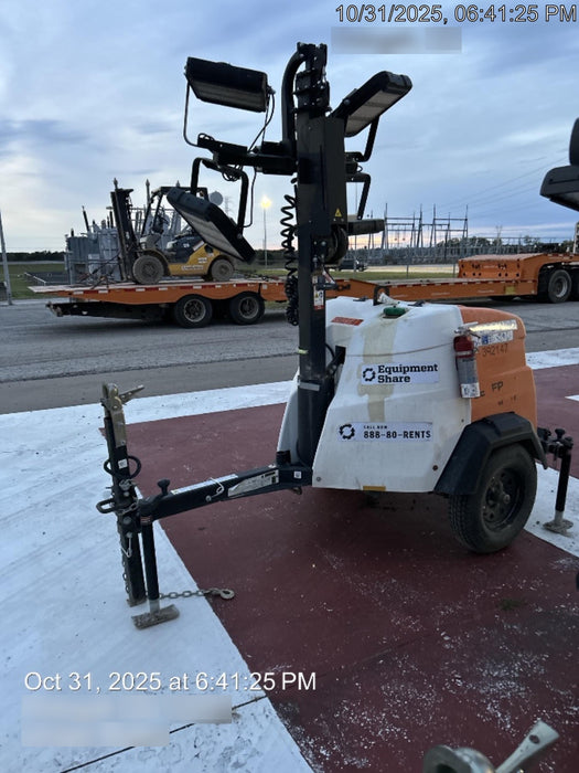 2024 Generac MLT2 Diesel, Flex Switch 120V Input, Powerzone Controller, 
(4) 320W LED Lights, 4kW Generator, 39.9 Gal Fuel Tank, 2" Ball, T3