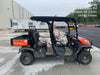 2021 Kubota RTV-X1140W-H Plastic Canopy, Windshield Acrylic Clear, LED Strobe Light, Wire Harness Kit, Back up Alarm