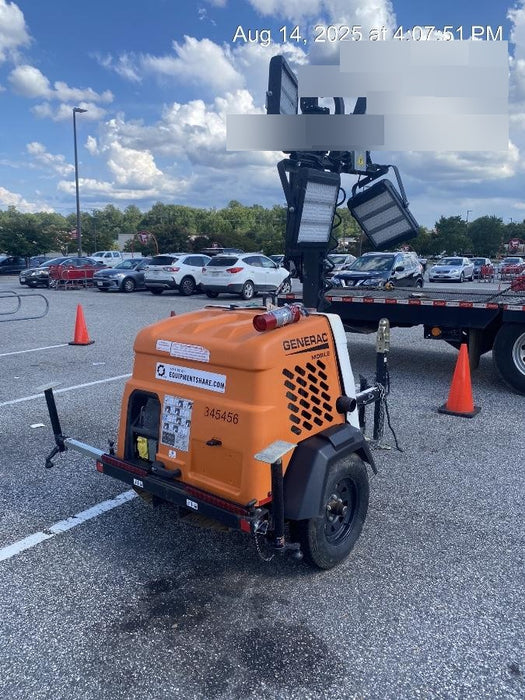 2023 Generac MLT2 Diesel, Flex Switch 120V Input, Powerzone Controller, (4) 320W LED Lights, 4kW Generator, 39.9 Gal Fuel Tank, 2" Ball, T3