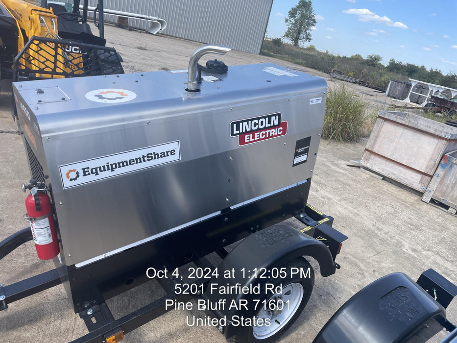 2024 Lincoln Electric LE400 Kubota V1505, Trlr, Cable Rack, Light Kit, ES Decals, T3