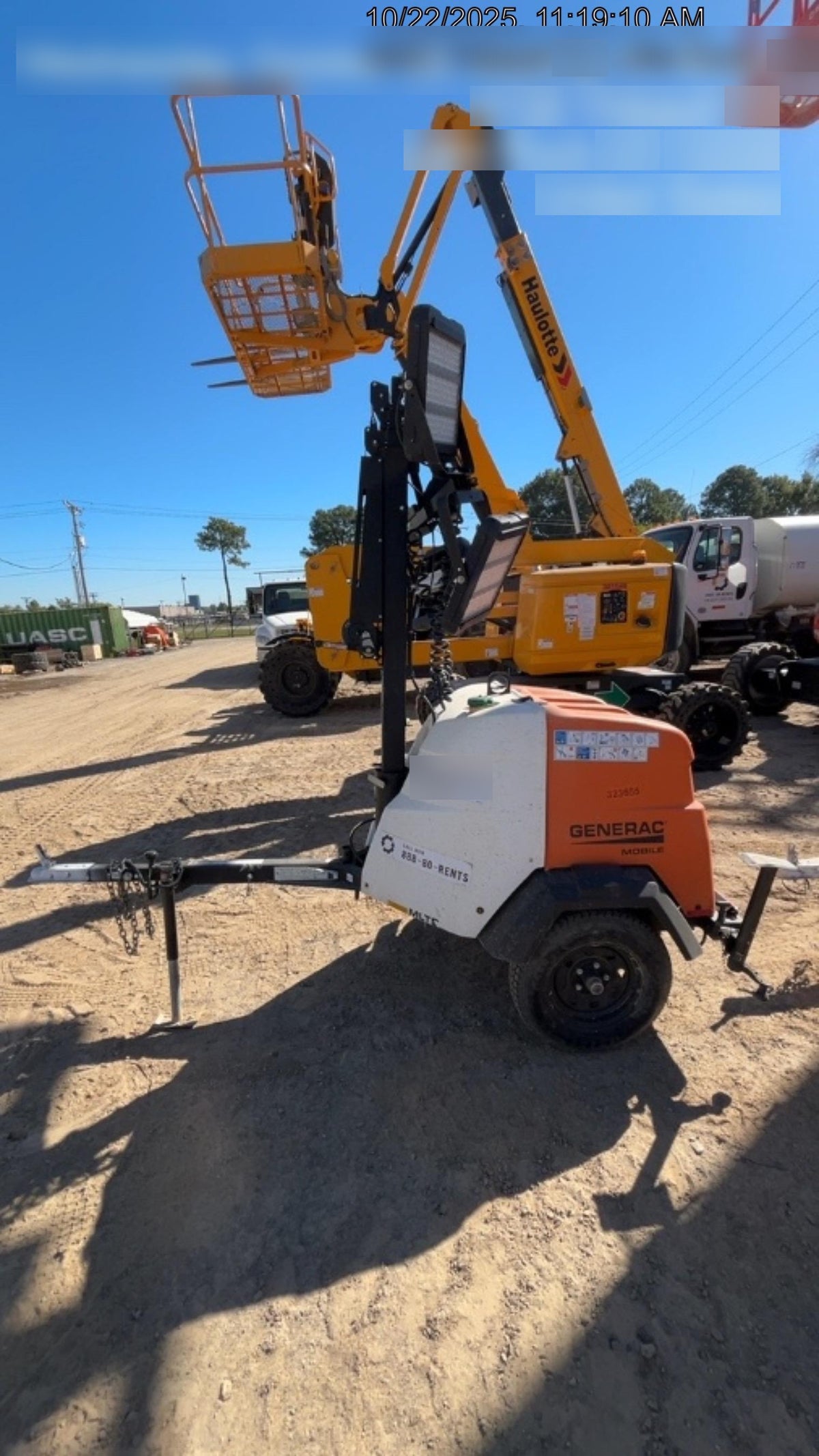 2023 Generac MLT2 Diesel, Flex Switch 120V Input, Powerzone Controller, (4) 320W LED Lights, 4kW Generator, 39.9 Gal Fuel Tank, 2" Ball, T3