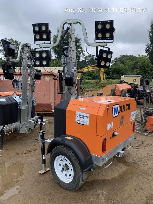 2024 Wanco WLTT-4MM4K Diesel, Deep Sea Controller, Shore Power Plug, Auto Start, (4) 350W LED Floodlights, 4kW Generator, 60 Gal Fuel Tank, 2" Ball, T3