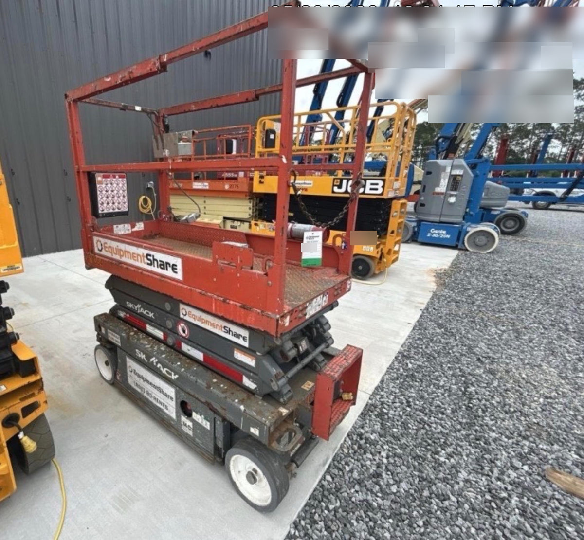 2018 Skyjack SJIII-3219 Skyjack SJIII3219 Scissor Lift w/Trojan Batteries