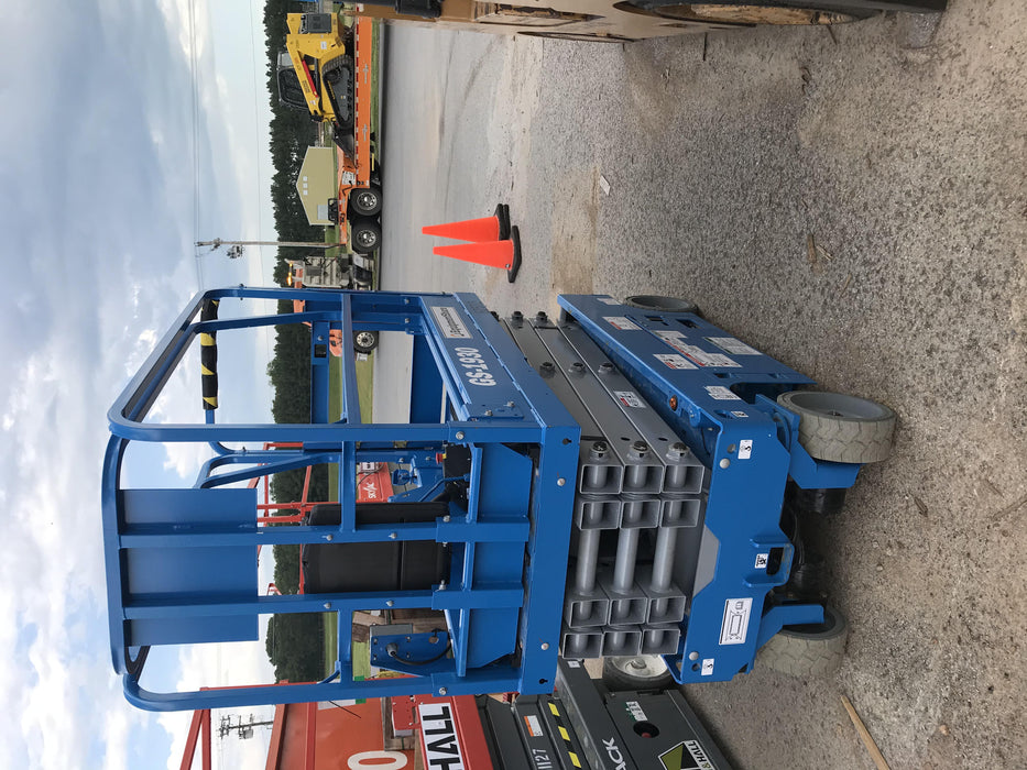 2020 Genie GS-1930 Solid Non Marking Tires, Beacon, Folding rails with half height swing gate
