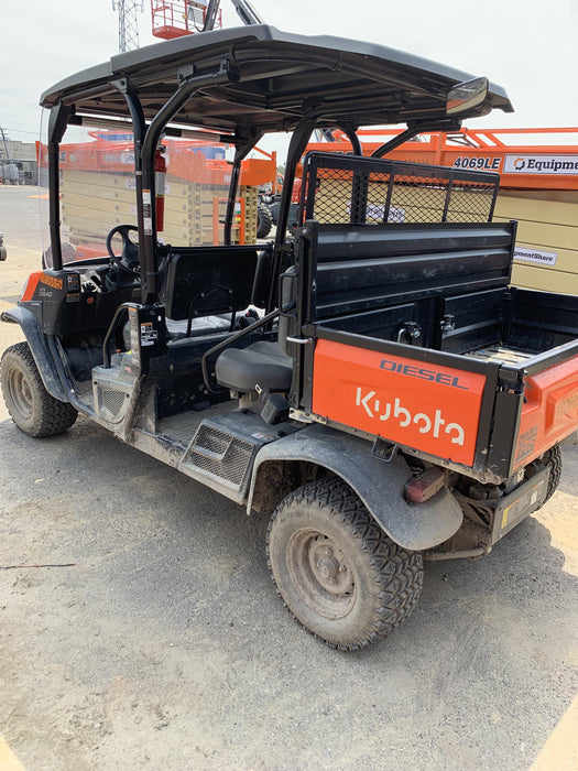 2021 Kubota RTV-X1140W-H Plastic Canopy, Windshield Acrylic Clear, LED Strobe Light, Wire Harness Kit, Back up Alarm