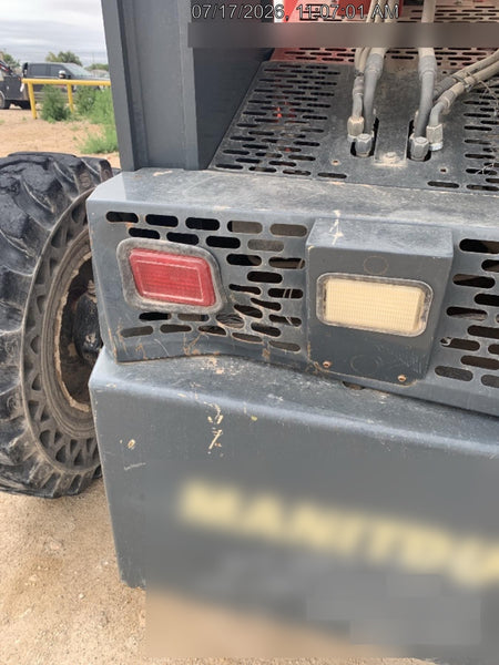 2019 Manitou MTA8044 Manitou MTA8044 - 74 HP T4, Canopy, Worklights/Strobe, Beacon, 66" Carriage, 48" Forks, Solid Tires, Lift Hook, Aux Hydraulics