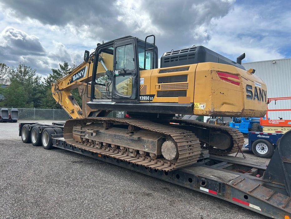 2020 Sany SY265C LC Cab, Hydraulic QC, Buckets: 36, 48" , Hydraulic Hammer 5,000lb impact class