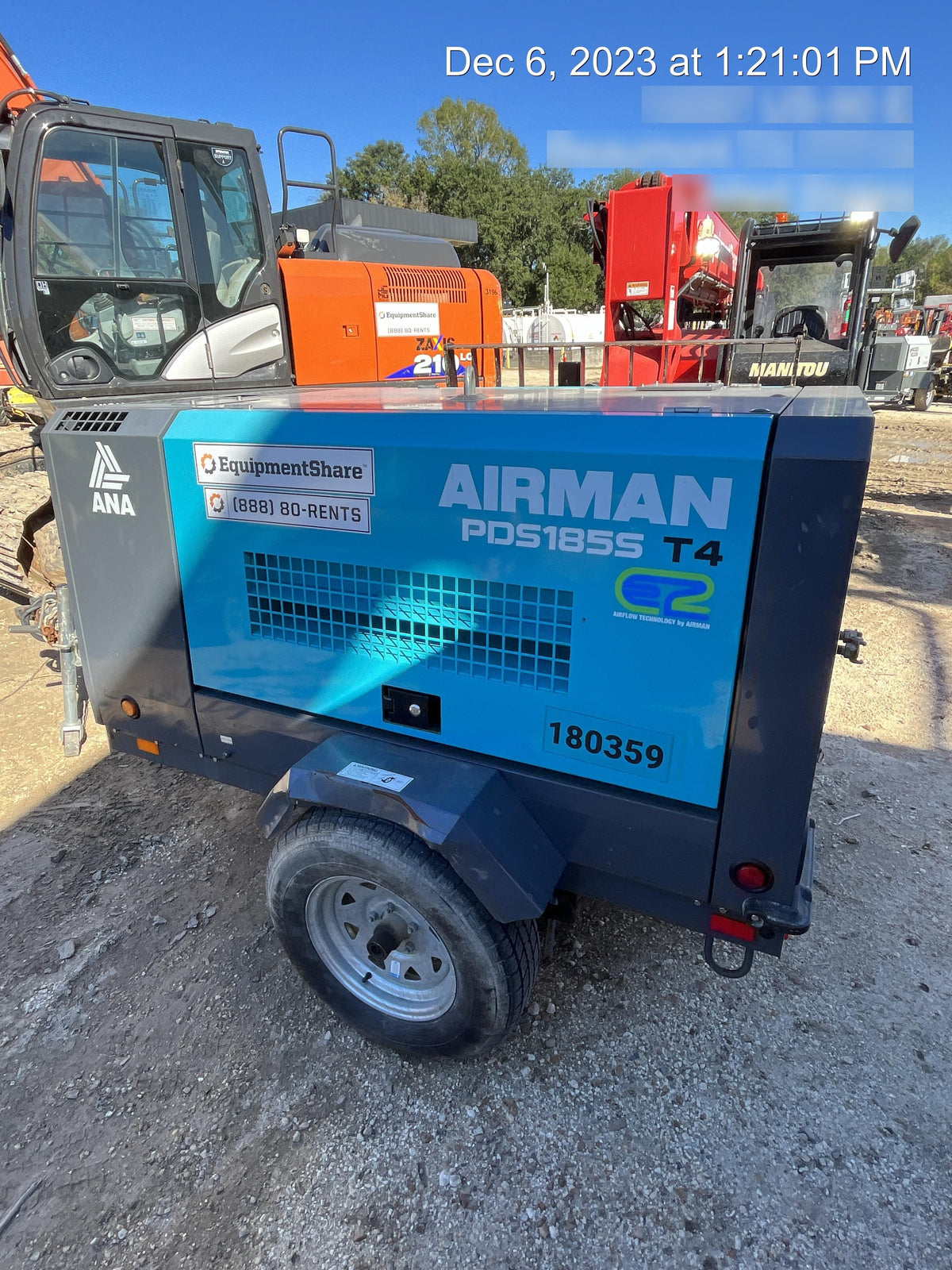 2021 AIRMAN PDS185S-6E1