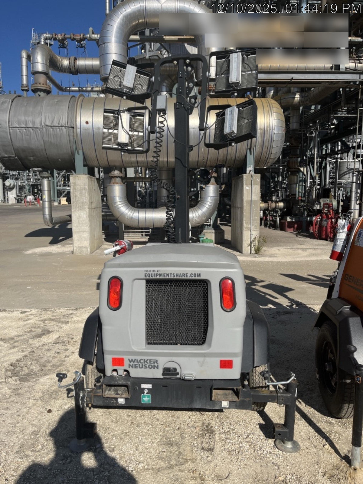 2024 Wacker Neuson LTT4 Diesel, Kohler KDW702, Deep Sea Controller, Auto Start, LED 320W, Bypass Outlet, T3