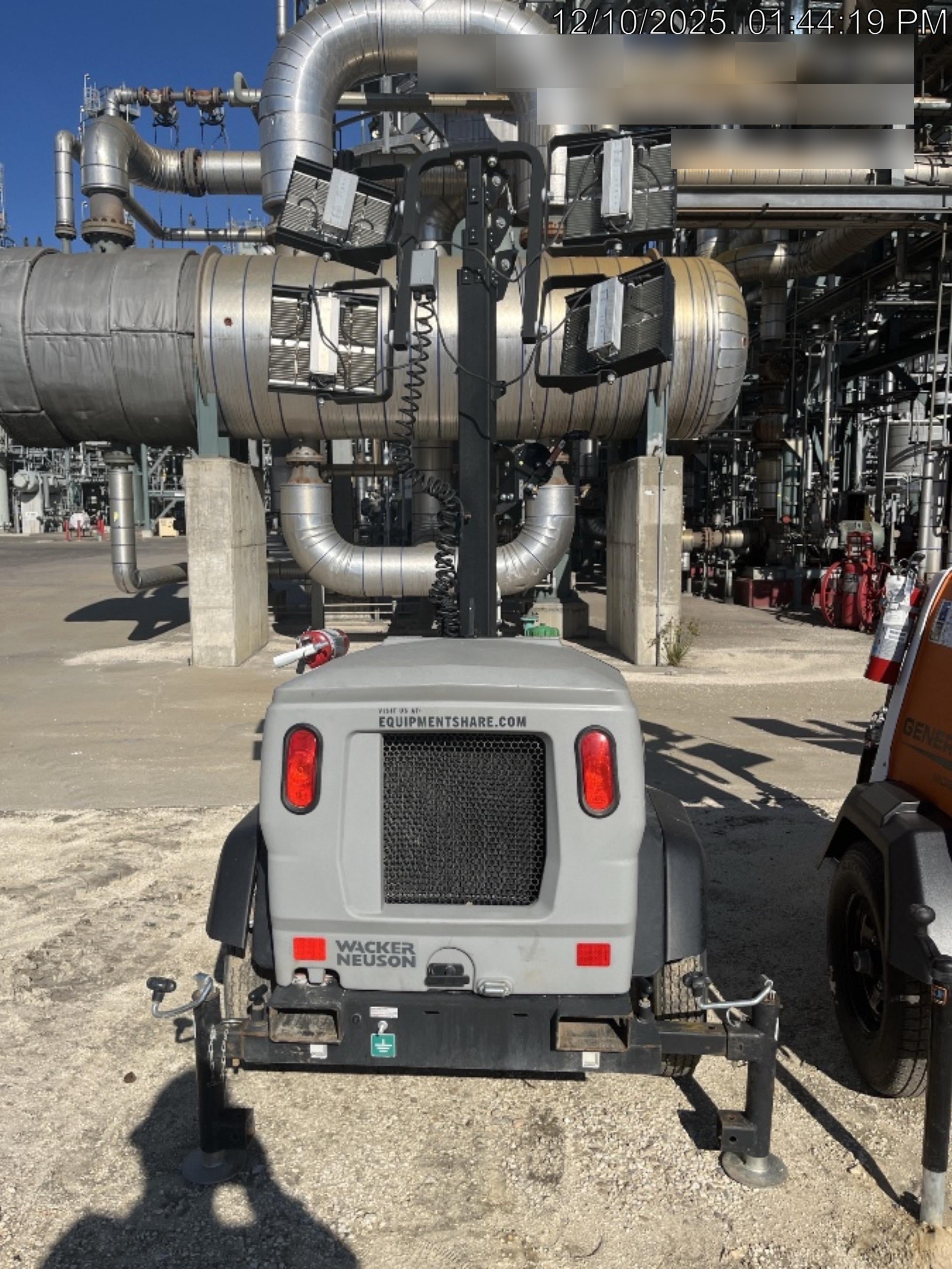 2024 Wacker Neuson LTT4 Diesel, Kohler KDW702, Deep Sea Controller, Auto Start, LED 320W, Bypass Outlet, T3