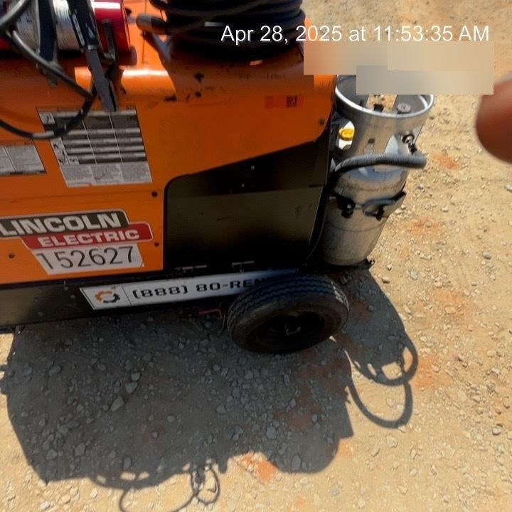 2021 Lincoln Electric Ranger 305 LPG LPG One-Pak (includes undercarriage, tank holder & tank strap) ORANGE