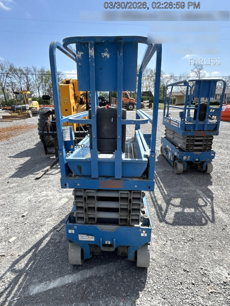 2020 Genie GS-1930 Fixed rails with chain entry gate - Pre A92.20