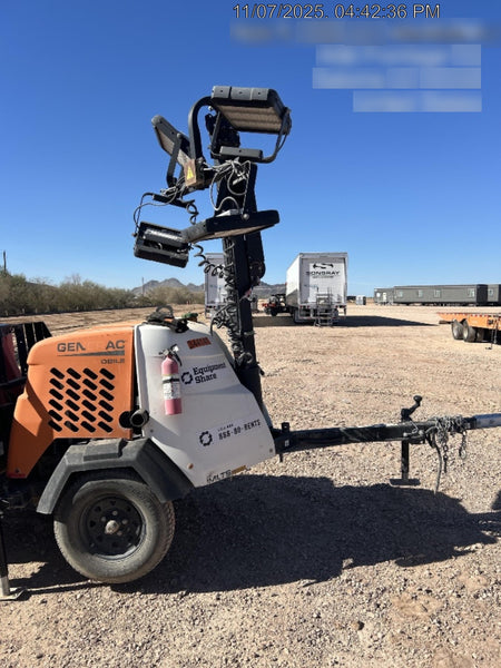 2023 Generac MLT2 Diesel, Flex Switch 120V Input, Powerzone Controller, (4) 320W LED Lights, 4kW Generator, 39.9 Gal Fuel Tank, 2" Ball, T3