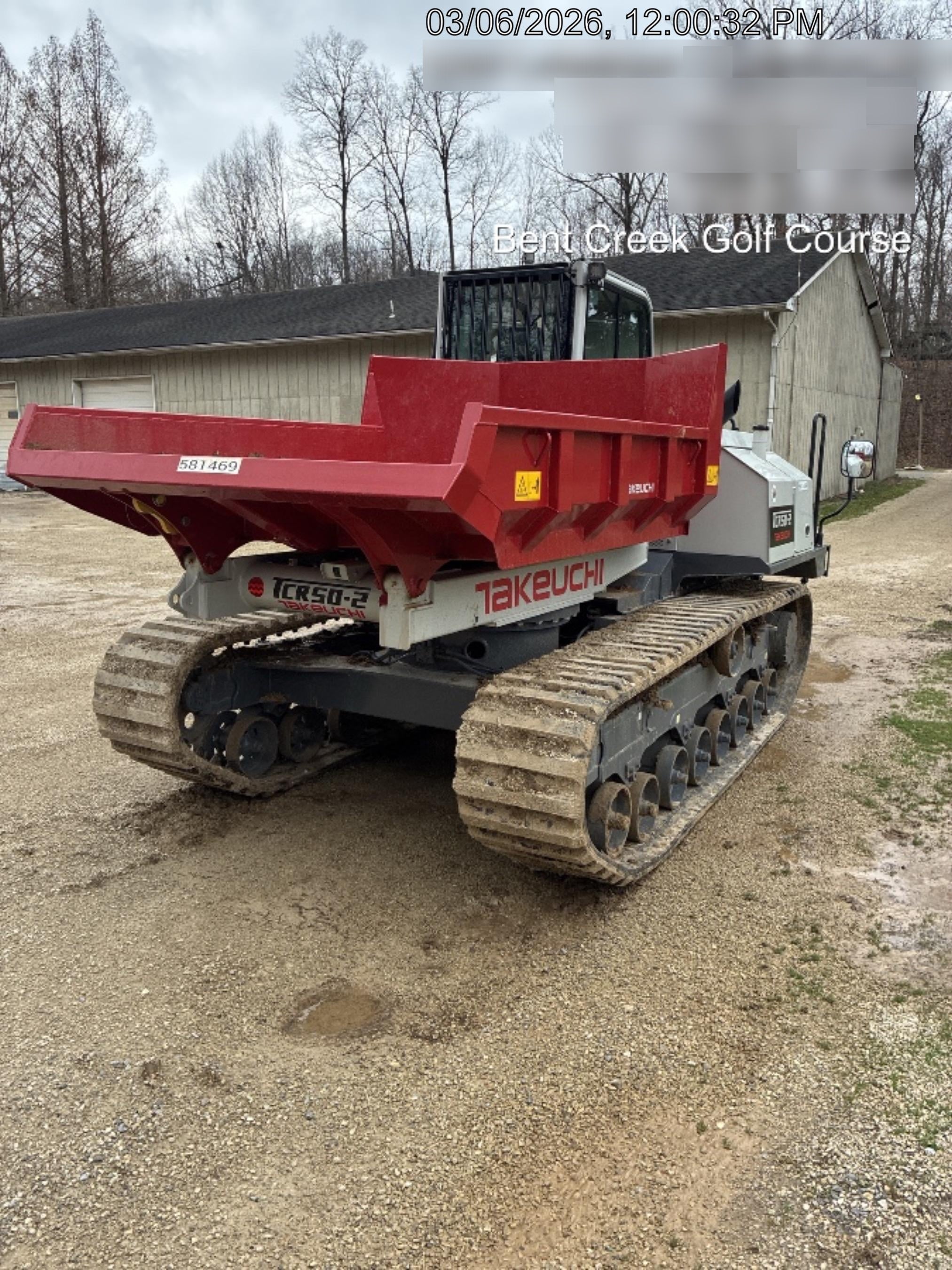 2025 TAKEUCHI TCR 50-2CR