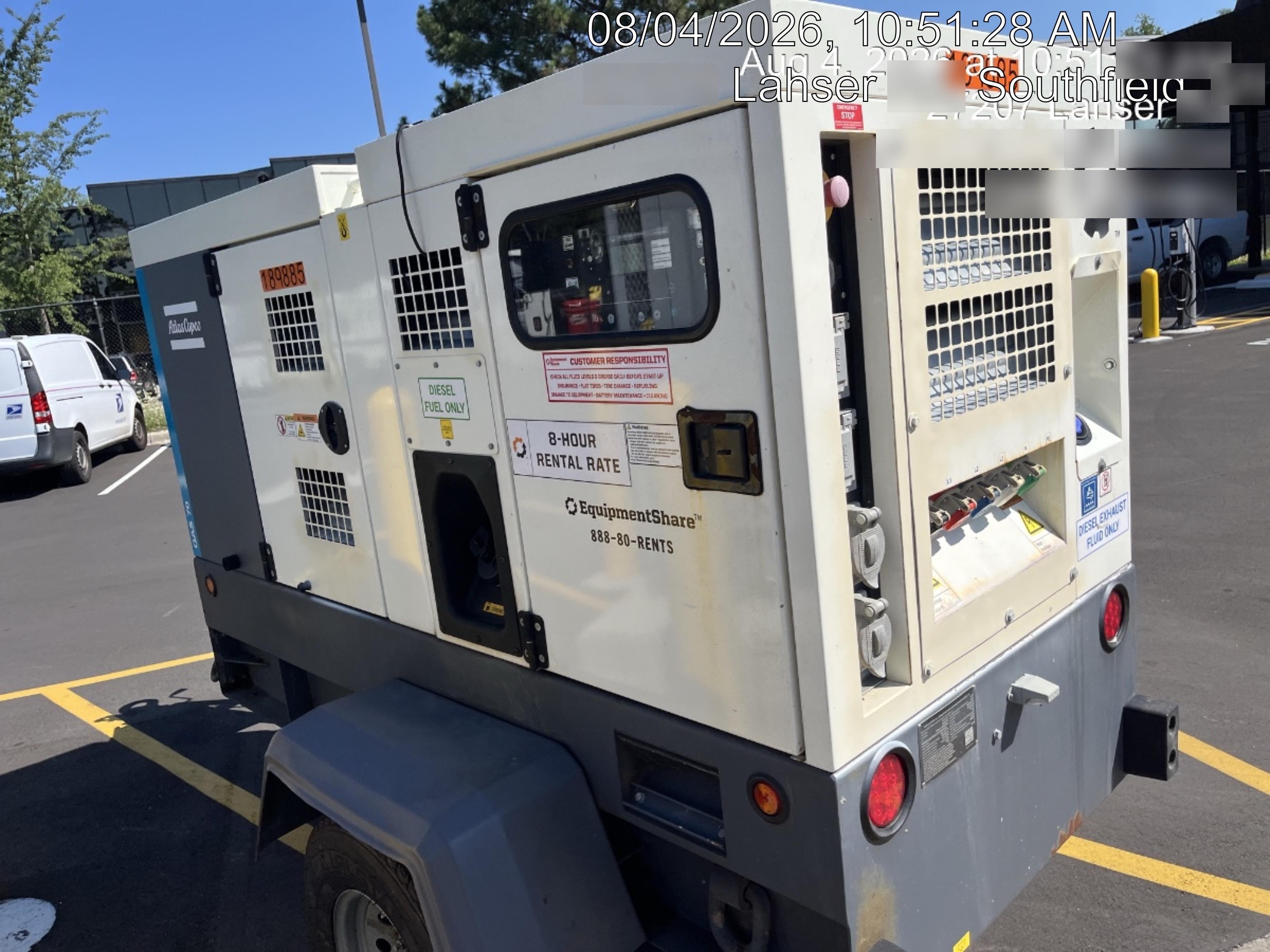 2021 ATLAS COPCO QAS 70