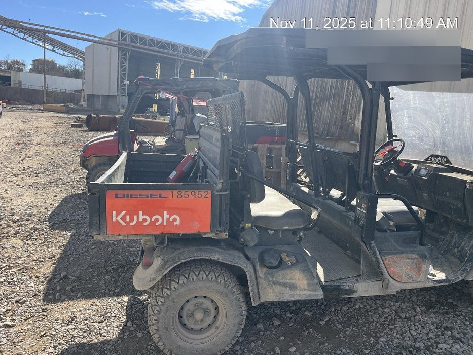 Kubota RTV-X1140W-H Plastic Canopy, Windshield Acrylic Clear, LED Strobe Light, Wire Harness Kit, Back up Alarm