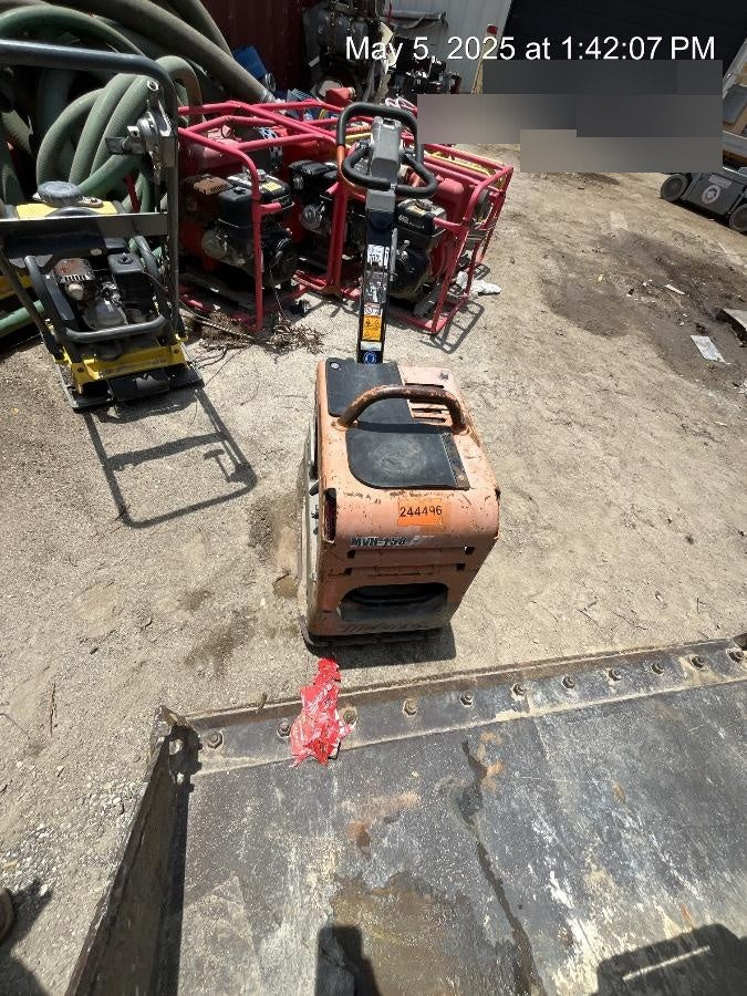 2022 Multiquip MVH158 Honda GX200, 17" Plate, Gas