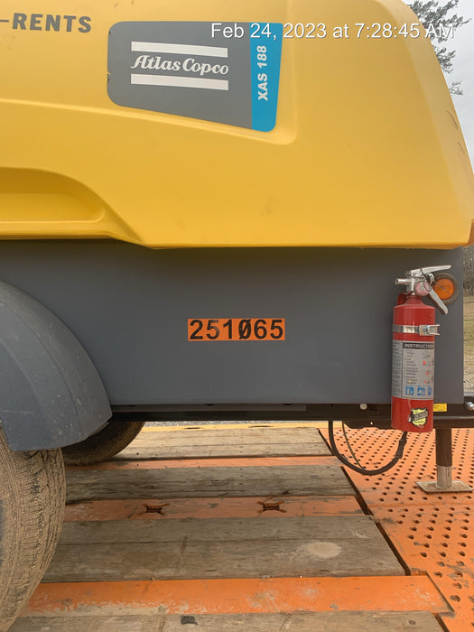 2022 ATLAS COPCO XAS188 CWK