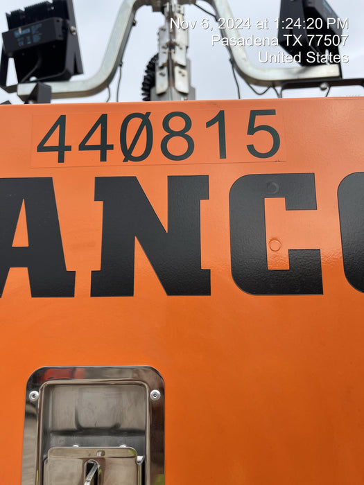 2024 Wanco WLTT-4MM4K Diesel, Deep Sea Controller, Shore Power Plug, Auto Start, (4) 350W LED Floodlights, 4kW Generator, 60 Gal Fuel Tank, 2" Ball, T3