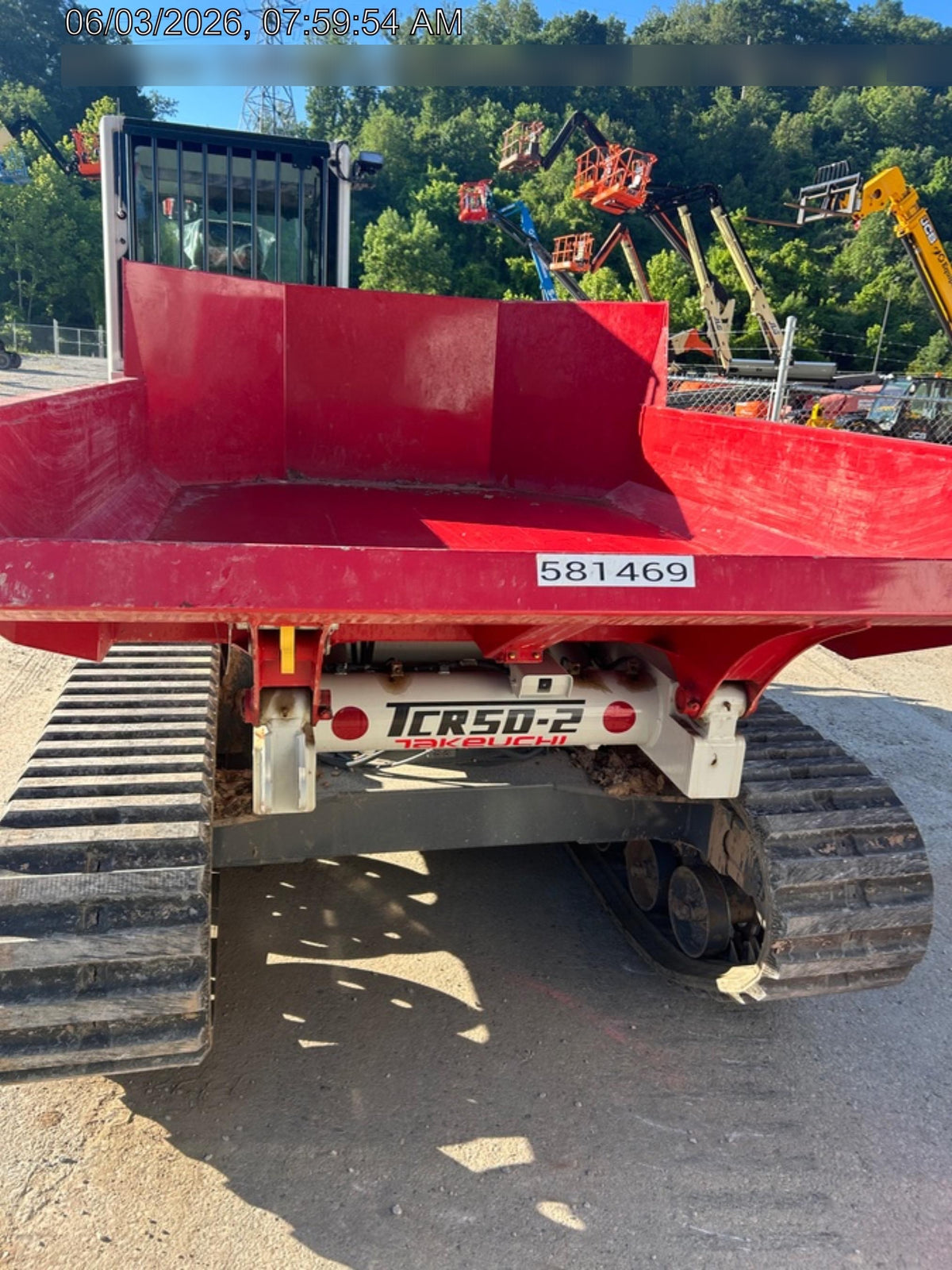 2025 TAKEUCHI TCR 50-2CR