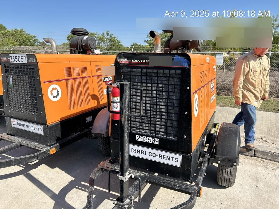 2023 Lincoln Electric Vantage 549X Crosslink Technology, Trailer Mounted, ES Decals, T3