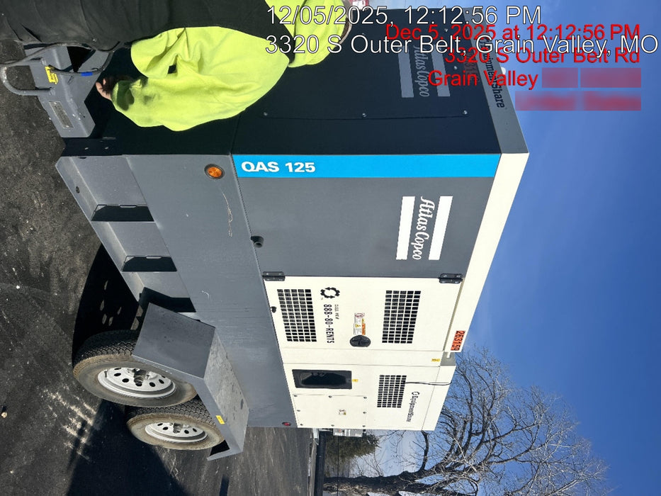 2022 ATLAS COPCO QAS 125